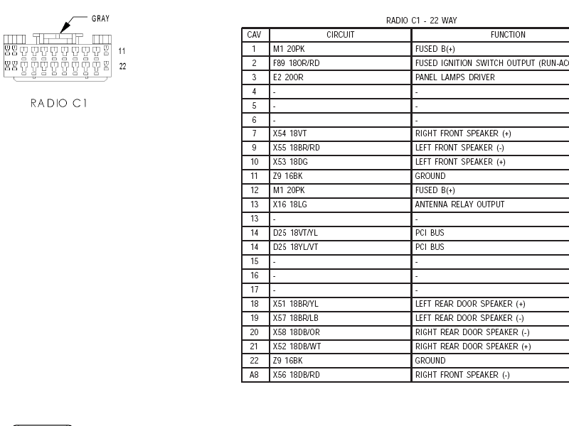 2007 Chrysler 300 Radio Wiring Diagram from www.inmyhappyplace.com